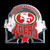 San Francisco 49ers Glossy Team Pin