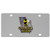 Georgia Tech Yellow Jackets Steel License Plate