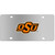 Oklahoma St. Cowboys Steel License Plate Wall Plaque