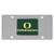 Oregon Ducks Steel License Plate