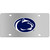Penn St. Nittany Lions Steel License Plate Wall Plaque