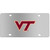 Virginia Tech Hokies Steel License Plate Wall Plaque