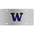 Washington Huskies Steel License Plate Wall Plaque