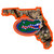 Florida Gators State Decal w/Mossy Oak Camo