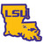 LSU Tigers Home State Decal