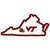 Virginia Tech Hokies Home State Decal