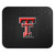 Texas Tech University - Texas Tech Red Raiders Utility Mat Double T Primary Logo Black