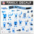 Carolina Panthers Family Decal Set Large