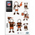 Cleveland Browns Family Decal Set Small