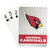 Arizona Cardinals Playing Cards Diamond Plate