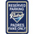 San Diego Padres 12 in. x 18 in. Plastic Reserved Parking Sign