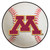 University of Minnesota - Minnesota Golden Gophers Baseball Mat Block M Primary Logo White