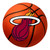 NBA - Miami Heat Basketball Mat 27" diameter