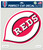 Cincinnati Reds Decal 8x8 Die Cut Color