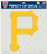 Pittsburgh Pirates Decal 8x8 Die Cut Color