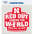 Nebraska Cornhuskers Decal 8x8 Die Cut Color Red Out