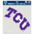 TCU Horned Frogs Decal 8x8 Perfect Cut Color