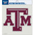 Texas A&M Aggies Decal 8x8 Die Cut Color