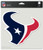 Houston Texans Decal 8x8 Die Cut Color