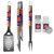 Clemson Tigers 3 pc Tailgater BBQ Set and Salt and Pepper Shakers