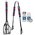 Kansas Jayhawks 2pc BBQ Set with Salt & Pepper Shakers