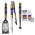 LSU Tigers 3 pc Tailgater BBQ Set and Salt and Pepper Shakers