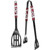 Oklahoma Sooners 2 pc Steel BBQ Tool Set