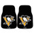 NHL - Pittsburgh Penguins 2-pc Carpet Car Mat Set 17"x27"