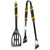 Wyoming Cowboy 2 pc Steel BBQ Tool Set