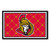 NHL - Ottawa Senators 4x6 Rug 44"x71"