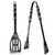 Philadelphia Eagles 2 pc Steel BBQ Tool Set