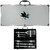 San Jose Sharks® 8 pc Stainless Steel BBQ Set w/Metal Case