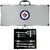 Winnipeg Jets 8 pc Stainless Steel BBQ Set w/Metal Case