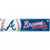 Atlanta Braves Decal 3x12 Bumper Strip Style