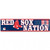 Boston Red Sox Decal 3x12 Bumper Strip Style Red Sox Nation Design