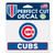 Chicago Cubs Decal 4.5x5.75 Perfect Cut Color