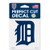 Detroit Tigers Decal 4x4 Perfect Cut Color Blue