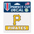Pittsburgh Pirates Decal 4.5x5.75 Perfect Cut Color