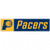 Indiana Pacers Decal 3x12 Bumper Strip Style