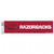 Arkansas Razorbacks Decal 3x12 Bumper Strip Style