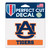 Auburn Tigers Decal 4.5x5.75 Perfect Cut Color