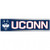 Connecticut Huskies Decal 3x12 Bumper Strip Style