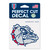 Gonzaga Bulldogs Decal 4x4 Perfect Cut Color