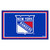 NHL - New York Rangers 4x6 Rug 44"x71"