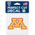 Minnesota Golden Gophers Decal 4x4 Perfect Cut Color