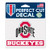 Ohio State Buckeyes Decal 4.5x5.75 Perfect Cut Color