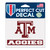 Texas A&M Aggies Decal 4.5x5.75 Perfect Cut Color