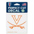 Virginia Cavaliers Decal 4x4 Perfect Cut Color