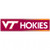 Virginia Tech Hokies Decal 3x12 Bumper Strip Style