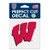 Wisconsin Badgers Decal 4x4 Perfect Cut Color